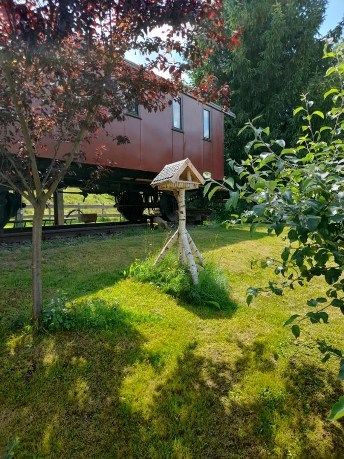 Eisenbahnromantik Im Urlaub Heinsdorfergrund Buitenkant foto