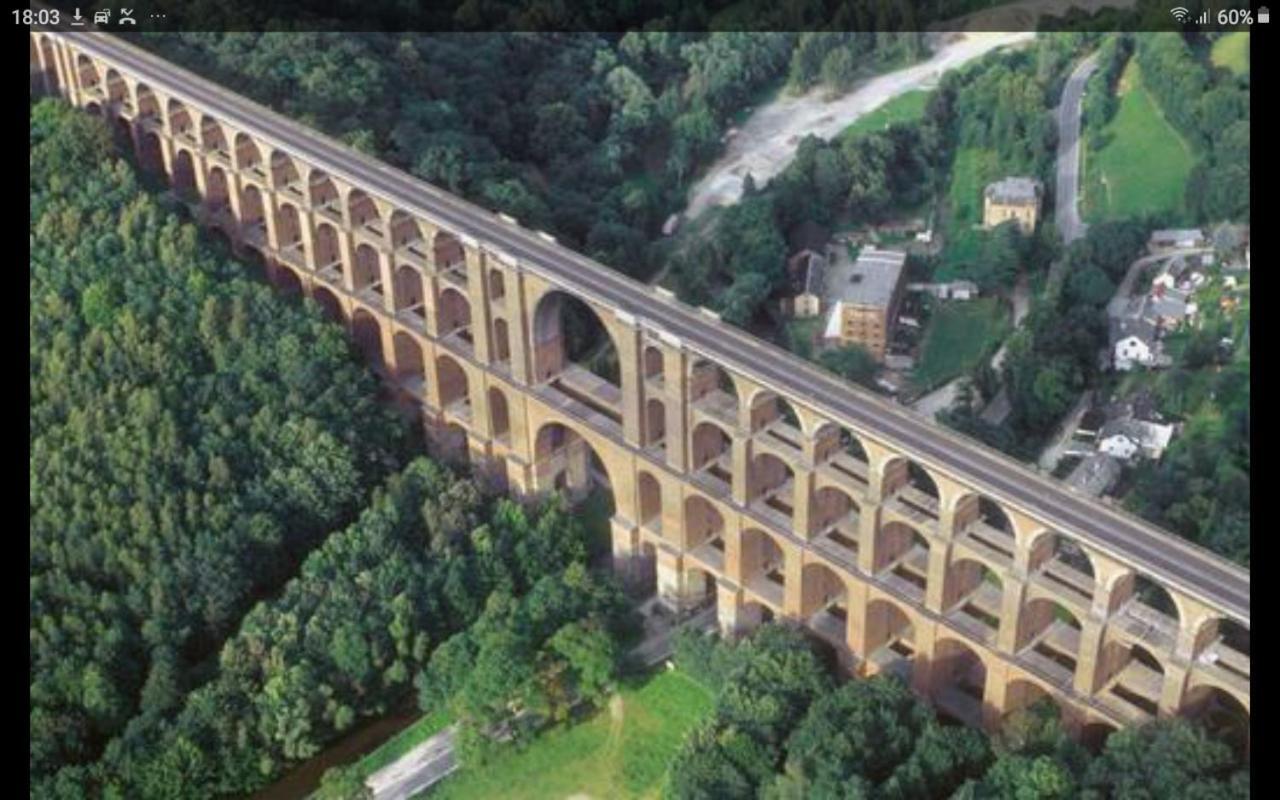 Eisenbahnromantik Im Urlaub Heinsdorfergrund Buitenkant foto